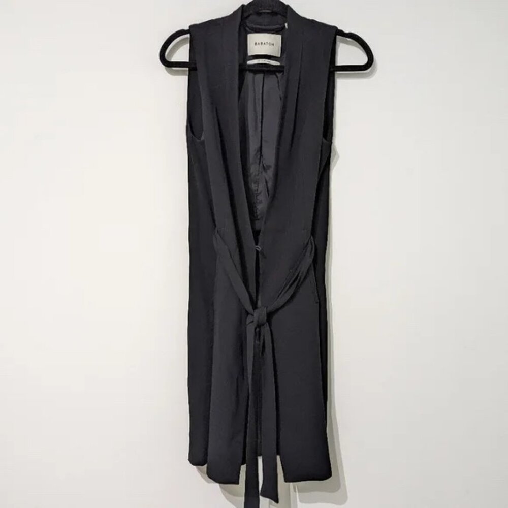 Babaton Long Button Up Vest